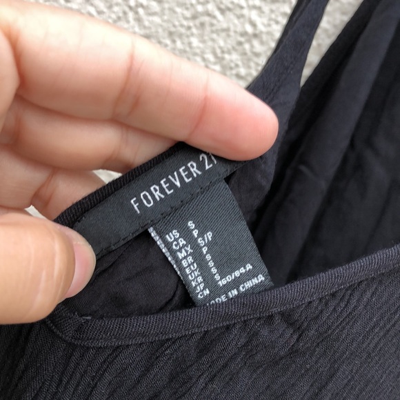 Worn once - FOREVER 21 Embroidered Mini Sundress - Picture 2 of 8